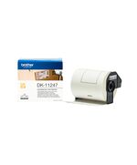 BROTHER DK-11247 LABEL ROLL – BLACK ON WHITE, 103MM X 164MM (DK11247) (BRODK11247)