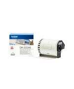 BROTHER DK-22246 CONTINUOUS PAPER LABEL ROLL – BLACK ON WHITE, 103MM WIDE (DK22246) (BRODK22246)