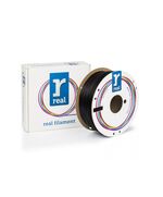 REAL PLA TOUGH 3D PRINTER - BLACK - SPOOL OF 1KG - 1.75MM  (REALPLATBLACK1000MM175)