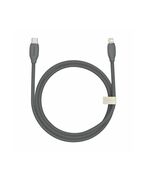 BASEUS TYPE C - LIGHTNING JELLY LIQUID SILICA GEL CABLE 20W 1.2M BLACK (CAGD020001) (BASCAGD020001)