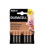 DURACELL ΑΛΚΑΛΙΚΈΣ ΜΠΑΤΑΡΊΕΣ AAA 1.5V 6ΤΜΧ (DAAALR03MN24006) (DURDAAALR03MN24006)