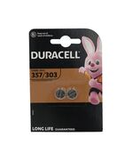 DURACELL 303/357 ΜΠΑΤΑΡΊΑ SILVER OXIDE SR44 1.5V 2ΤΜΧ (DSR44W)(DURDSR44W)