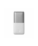 BASEUS BIPOW PRO POWER BANK 10000MAH 20W ΜΕ 2 ΘΎΡΕΣ USB-A ΚΑΙ ΘΎΡΑ USB-C ΛΕΥΚΌ (PPBD040102) (BASPPBD040102)