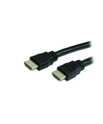 ΚΑΛΏΔΙΟ MEDIARANGE HDMI/HDMI VERSION 1.4 WITH ETHERNET  GOLD-PLATED 5.0M BLACK (MRCS142)