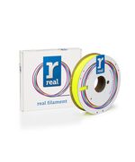 REAL PLA 3D PRINTER FILAMENT - YELLOW - SPOOL OF 0.5KG - 1.75MM (REALPLAYELLOW500MM175)