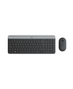 LOGITECH MK470 SLIM WIRELESS COMBO GRAPHITE,US INTERNATIONAL (QWERTY) (920-009204) (LOGMK470GRPH)