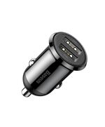 BASEUS GRAIN PRO CAR CHARGER BLACK (CCALLP-01) (BASCCALLP-01)