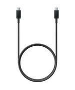 SAMSUNG REGULAR USB 2.0 CABLE USB-C MALE - USB-C MALE ΜΑΎΡΟ 1M (EP-DA705BBEGWW) (SAMEP-DA705BBEGWW)