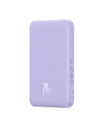 BASEUS MAGNETIC MINI POWERBANK 5000MAH 20W (PURPLE) (P10022107513-00) (BASP10022107513-00)