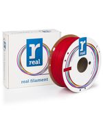 REAL PLA TOUGH 3D PRINTER FILAMENT - RED - SPOOL OF 1KG - 1.75MM (REALPLATRED1000MM175)
