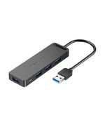 VENTION 4-PORT USB 3.0 HUB WITH POWER SUPPLY 1M BLACK (CHLBF) (VENCHLBF)
