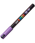 UNI-BALL ΜΑΡΚΑΔΟΡΟΙ POSCA PC-1MR EXTRA FINE VIOLET (PC1MREXFVL) (UNIPC1MREXFVL)