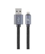 GEMBIRD COTTON BRAIDED USB-A TO LIGHTNING 1.8M (CCB-MUSB2B-AMLM-6) (GEMCCB-MUSB2B-AMLM-6)