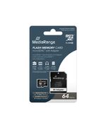 MEDIARANGE MICRO SDXC CLASS 10 WITH SD ADAPTOR 64 GB (EXTENDED CAPACITY) (MR955)
