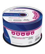 MEDIARANGE CD-R 80' 700MB 52X CAKE BOX X 50 INKJET FULLSURFACE PRINTABLE (MR208)