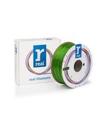 REAL PETG 3D PRINTER FILAMENT - TRANSLUCENT GREEN - SPOOL OF 1KG - 2.85MM (REALPETGGREEN1000MM3)