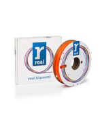 REAL PETG 3D PRINTER FILAMENT - TRANSLUCENT ORANGE - SPOOL OF 0.5KG - 1.75MM (REALPETGORANGE500MM175)