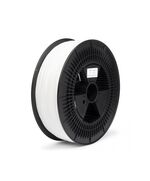 REAL PETG 3D PRINTER FILAMENT - WHITE - SPOOL OF 5KG - 2.85MM (REALPETGSWHITE5000MM285)