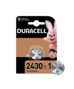 DURACELL ELECTRONICS ΜΠΑΤΑΡΊΑ ΛΙΘΊΟΥ ΡΟΛΟΓΙΏΝ CR2430 3V 2ΤΜΧ (DECR24302) (DURDECR24302)