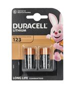 DURACELL ULTRA ΜΠΑΤΑΡΊΕΣ ΛΙΘΊΟΥ CR123A 3V 2ΤΜΧ (DUCR123A)(DURDUCR123A)