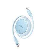 BASEUS FREE2PULL MINI USB-C TO USB-C 60W USB CABLE 1M BLUE (P10364500311-01) (BASP10364500311-01)