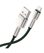 BASEUS ΚΑΛΏΔΙΟ USB ΣΕ LIGHTNING CAFULE 1M ΠΡΆΣΙΝΟ (CALJK-A06) (BASCALJK-A06)