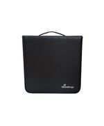 MEDIARANGE MEDIA STORAGE WALLET FOR 400 DISCS SYNTHETIC LEATHER BLACK (MRBOX95)