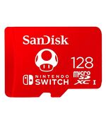 SANDISK MICROSD 128GB MEMORY CARD FOR NINTENDO SWITCH (SDSQXAO-128G-GNCZN) (SANSDSQXAO-128G-GNCZN)