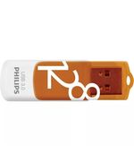 PHILIPS VIVID 128GB USB 2.0 STICK ΠΟΡΤΟΚΑΛΊ (FM12FD00B/00) (PHIFM12FD00B-00)
