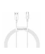 BASEUS SUPERIOR SERIES USB 2.0 CABLE USB-C MALE - USB-A MALE ΛΕΥΚΌ 1M (CATYS-02) (BASCATYS02)