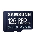 SAMSUNG PRO ULTIMATE MICROSDXC 128GB CLASS 10 U3 V30 A2 UHS-I WITH USB ADAPTER (MB-MY128SB/WW) (SAMMB-MY128SB-WW)