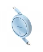 BASEUS CABLE USB-C TO USB-C  FREE2DRAW PD 100W 1M BLUE (P10364500311-00) (BASP10364500311-00)