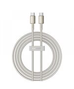 BASEUS CABLE USB-C TO USB-C  GOLD 100W 2M (P10319800G21-01) (BASP10319800G21-01)