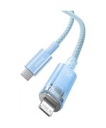 BASEUS FAST CHARGING CABLE  USB-C TO LIGHTNING  EXPLORER SERIES 1M 20W BLUE (CATS010203) (BASCATS010203)
