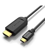 VENTION TYPE-C TO HDMI CABLE 1.5M BLACK (CGUBG) (VENCGUBG)