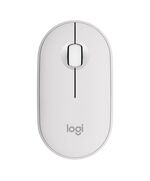 LOGITECH MOUSE WIRELESS M350S WHITE