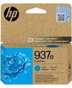 HP 937E EVOMORE CYAN ORIGINAL INK CARTRIDGE