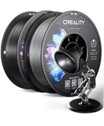 CREALITY CR-PETG VALUE PACK 2KG - BLACK & GRAY 3D PRINTER FILAMENT (BLACK+GREY)