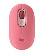 LOGITECH MOUSE POP WIRELESS WITH EMOJI BUTTON ROSE