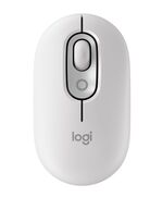 LOGITECH MOUSE POP WIRELESS WITH EMOJI BUTTON WHITE