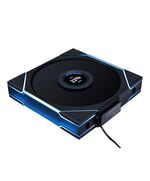 LIAN LI UNI FAN TL-LCD WIRELESS REVERSE 140 BLACK (1PC) CASE FAN - NO CONTROLLER INCLUDED