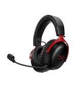 HYPERX CLOUD III S OVER EAR WIRELESS GAMING HEADSET BLACK/RED - A59Z0AA