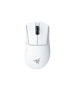 RAZER DEATHADDER V4 PRO WHITE - 57G WIRELESS GAMING MOUSE - ERGONOMIC - 120 HOURS BATTERY - 45K DPI