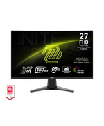 MSI MONITOR GAMING MAG 27C6F, CURVED VA FHD, 27", 16:9, 250CD/M2, 3000:1, 0.5MS, 180HZ, 1920X1080, 2XHDMI/ 1XDP/ HP OUT, BLACK, 3YW.