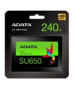 ADATA SSD 240GB ULTIMATE SU650  (ASU650SS-240GT-R) (ADTASU650SS-240GT-R)