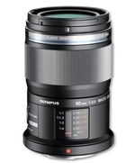 OLYMPUS 60MM 1:2.8 MACRO BLACK M.ZUIKO DIGITAL (EM-M6028) LENSE MICRO FT