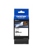 BROTHER P-TOUCH PATTERN BOND WHITE ON TRANSPARENT 3M X 24MM (STE151) (BROSTE151)