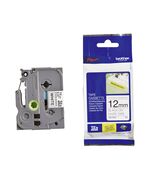 BROTHER TZE-S231 LABELLING TAPE CASSETTE – BLACK ON WHITE, 12MM WIDE (TZES231) (BROTZES231)