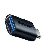 BASEUS INGENUITY CONVERTER USB-C MALE TO USB-A FEMALE BLUE (ZJJQ000003) (BASZJJQ000003)