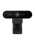 LOGITECH WEBCAM BRIO 4K  (BLACK, ULTRA HD) (LOGBRIO4K)